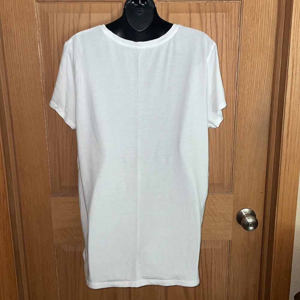 GAP love is love white short sleeve top EUC size XXL - Picture 2 of 4